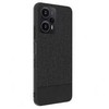 Dėklas iLike Xiaomi Redmi Note 12 / Poco X5 Plastic Leather Back Cover Juodas