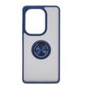 Dėklas iLike Xiaomi Redmi Note Pro 13 4G Hybrid Case With Ring Dark Mėlyna