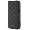 Dėklas Karl Lagerfeld KLBKP14LSAKLPK IPHONE 14 PRO 6.1 "BOOKCASE Juodas/Juodas SAFFIANO MONOGRAM