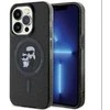 Karl Lagerfeld dėklas iPhone 15 Pro Max 6,7 KLHMP15XHGKCNOK juodas HC Magsafe IML KC Glitter