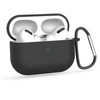 Tech-Protect Icon su karabinu AirPods Pro 1 / 2 – dėklas ausinėms juodos spalvos
