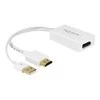 DELOCK Adapterkabel HDMI-A St > Displayport Buchse