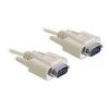 DELOCK Cable Serial SUB-D 9 5m St/St