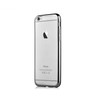 Devia Gitter silikoninis nugaros dėklas Apple iPhone 7 / 8 skaidrus - Sidabrinis
