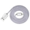 Devia Fashion Series Cable for Lightning (MFi, 2.4A 1.2M) sidabrinis