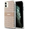 Apple iPhone 11 / XR DKNY dėklas IML Mono &amp; Stripe MagSafe (DKHMN61HRHSEP) rožinės spalvos