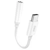 Dudao adapteris USB-C - AUX 0.1m - Baltas