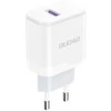 Dudao A20EU USB-A 18W network įkroviklis – baltos spalvos
