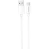 USB kabelis Dudao (L4ST) type-C (2A) baltas (1m)