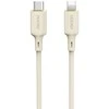 Dudao L7SCL USB-C – Lightning kabelis 30W 1m – beige