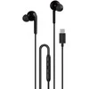 Dudao X3C+ laidinės USB-C į ausis įkišamos ausinės 1.2m – juodos spalvos