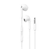 Dudao į ausis įkišamos ausinės su 3.5mm minijack jungtis baltos spalvos (X14PRO)
