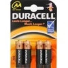 DURACELL LR6 (AA) 4 pak. Elementai