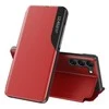 Hurtel Eco Leather View dėklas skirtas Samsung Galaxy S23 +, raudonas