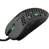Itin lengva Žaidimų pelė eShark Naginata Black, 60g, Pixart PMW3389 jutiklis, su RGB pašvietimu