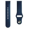 Evelatus 20mm Silicone Loop Watch Straps (130mm M/L) Mėlyna