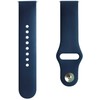 Evelatus 20mm Silicone Loop Watch Straps (130mm M/L) Mėlyna