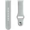 Evelatus 22mm Silicone Loop Watch Straps (130mm M/L) Sidabrinis