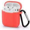 Dėklas Evelatus Silikona Pārvalks AirPods 1/2 Korallā (EAC04)