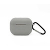Evelatus Apple AirPods Pro 2 Silikoninis dėklas Sidabrinis