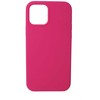 Evelatus Apple iPhone 12 mini Premium Soft Touch Silikoninis dėklas Rosy Raudona
