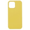 Evelatus Apple iPhone 12 Pro Max Premium Soft Touch Silikoninis dėklas Geltona
