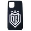 Evelatus iPhone 12 Pro Soft Touch Silikoninis dėklas DR Logo N1 Baltas Juodas