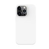 Evelatus Apple iPhone 13 Pro Max Premium Soft Touch Silikoninis dėklas Baltas