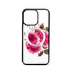 Evelatus Apple iPhone 14 Pro Max Odinis dėklas Zipper Design Flower Baltas