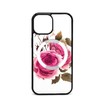 Evelatus Apple iPhone 15 Odinis dėklas Zipper Design Flower Baltas