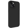 Dėklas Evelatus Premium Mīksta pieskāriena silikona aizmugures maks-apvalks priekš iPhone 15 Plus Melna