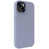 Evelatus Apple iPhone 15 Premium Soft Touch Silikoninis dėklas Lavender Gray