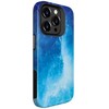 Dėklas Evelatus iPhone 15 Pro Armora Maciņš TPU + PC Drukāta Dizaina Galaxy Zila