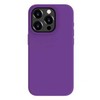 Evelatus Apple iPhone 15 Pro Max Premium Magsafe Soft Touch Silikoninis dėklas Deep Violetinė