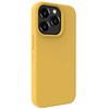Evelatus Apple iPhone 15 Pro Max Premium Soft Touch Silikoninis dėklas Gold