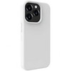 Dėklas Evelatus Premium Mīksta pieskāriena silikona aizmugures maks-apvalks priekš iPhone 15 Pro Max Balta