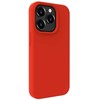 Evelatus Apple iPhone 15 Pro Premium Magsafe Soft Touch Silikoninis dėklas Raudona