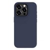Evelatus Apple iPhone 15 Pro Premium Magsafe Soft Touch Silikoninis dėklas Midnight Mėlyna
