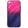 Evelatus Apple iPhone 7/8/SE2020/SE2022 Vanduo Ripple Gradient Color Anti-Explosion Tempered Glass Case Gradient Rožinė-Violetinė