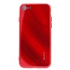 Evelatus Apple iPhone 7/8 Vanduo Ripple Gradient Color Anti-Explosion Tempered Glass Case Gradient Raudona-Juodas