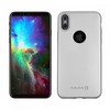 Dėklas Evelatus Apple iPhone X Carbon Sidabrinis