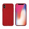 Dėklas Evelatus Apple iPhone X Velvet Raudona