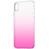 Dėklas Evelatus Apple iPhone X/XS Gradient TPU Case Rose Raudona