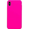Evelatus Apple iPhone XR Premium Soft Touch Silikoninis dėklas Hot Rožinė