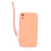 Evelatus Apple iPhone XR Soft Touch Silikoninis dėklas with Strap Rožinė