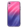 Evelatus Apple iPhone XR Vanduo Ripple Gradient Color Anti-Explosion Tempered Glass Case Gradient Rožinė-Violetinė