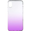 Dėklas Evelatus Apple iPhone Xs Max Gradient TPU Case Violetinė