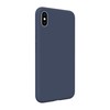 Evelatus Apple iPhone Xs Max Premium Soft Touch Silikoninis dėklas Midnight Mėlyna