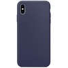 Evelatus Apple iPhone Xs Max Premium Soft Touch Silikoninis dėklas Midnight Mėlyna