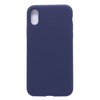 Evelatus Apple iPhone Xs MAX Nano Silikoninis dėklas Soft Touch TPU Midnight Mėlyna